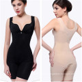 Frauen Shaper Unterwäsche Nahtlose Bambus Abnehmen Bodysuit (53076)